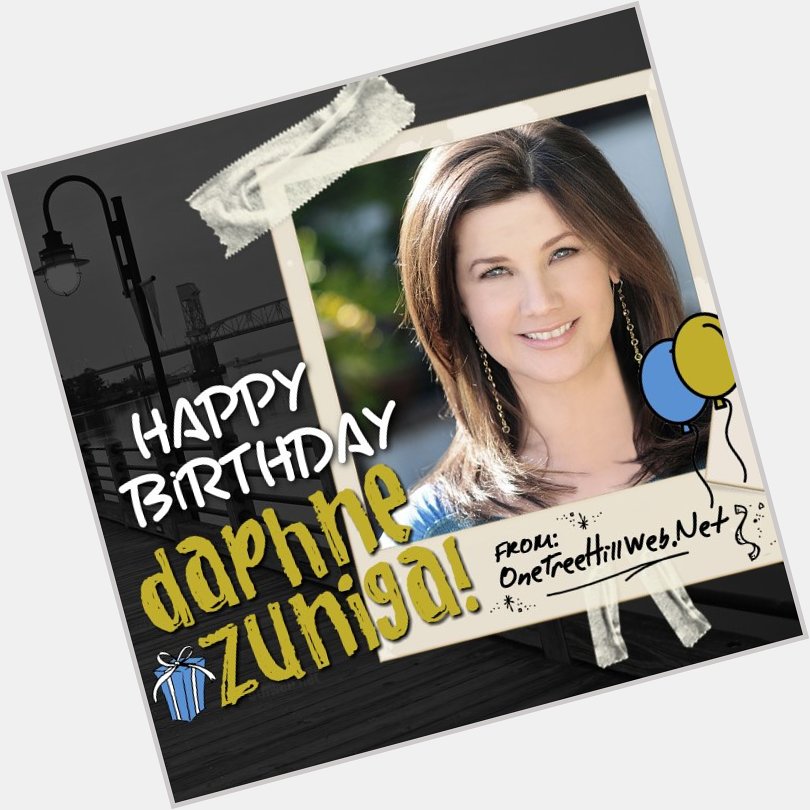 Wishing a Happy Birthday to Daphne Zuniga!! We hope it\s wonderful!       