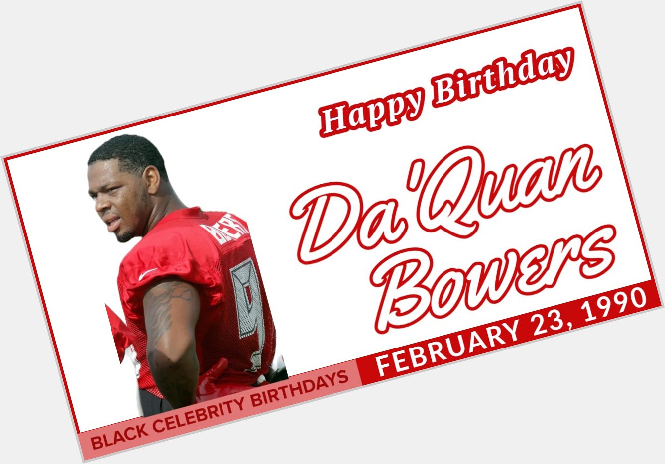 HAPPY 33RD BIRTHDAY TO DA\QUAN BOWERS  Learn More:   