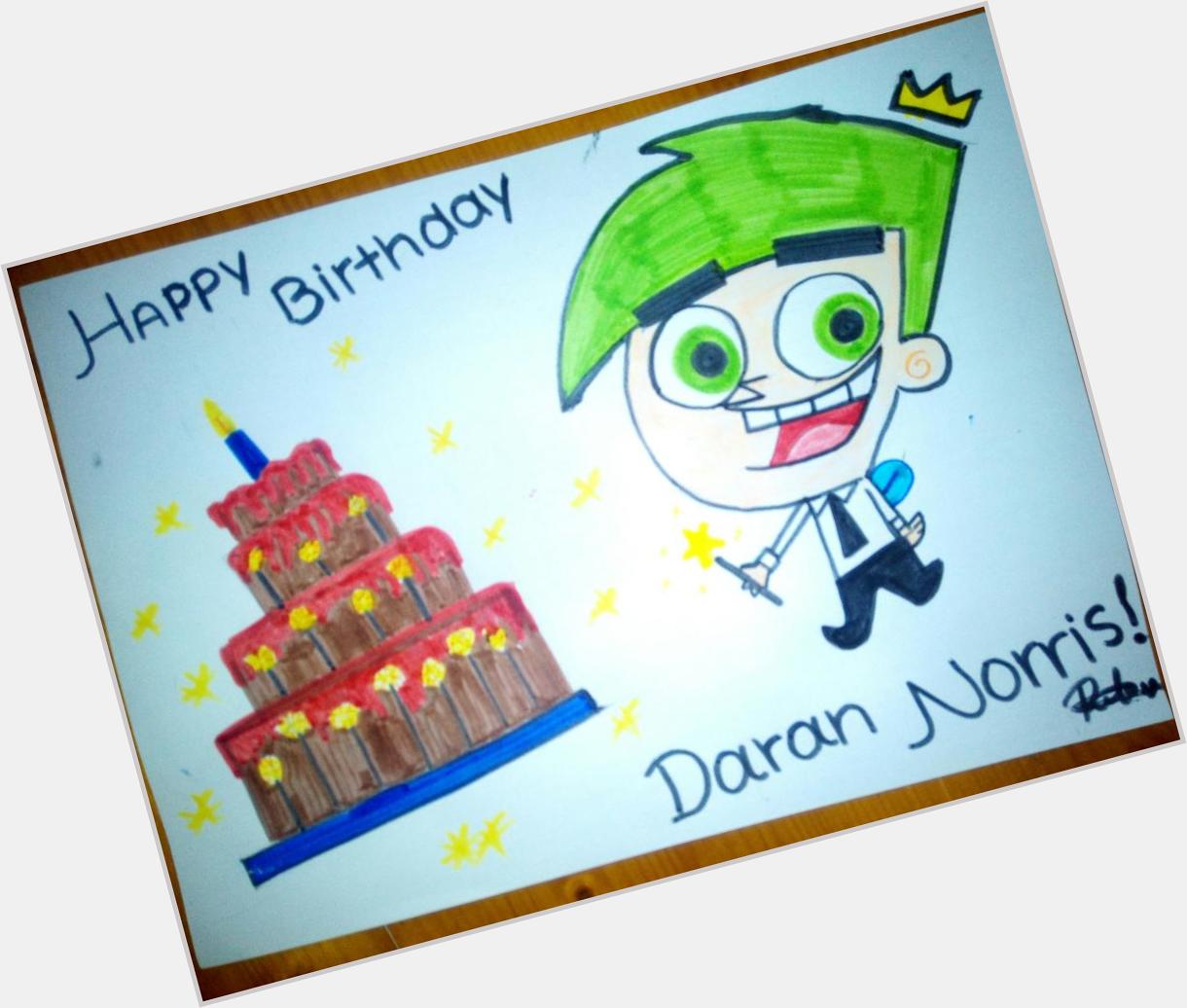 Happy Birthday to one of the most funny and amazing actors ever! Happy Birthday Daran Norris! 