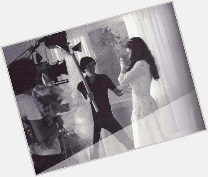 Happy birthday to Dario Argento, pictured here with Veronica Lario on the set of TENEBRAE 