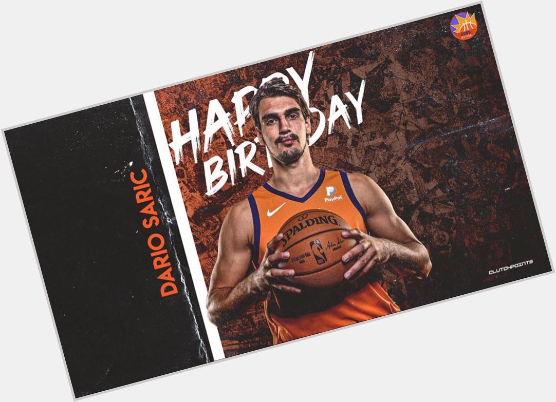 Join Suns Nation in wishing Dario Saric a happy 26th birthday!  