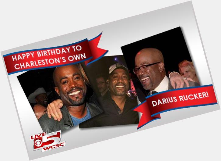 Re-message to wish Darius Rucker a happy southern style birthday!  