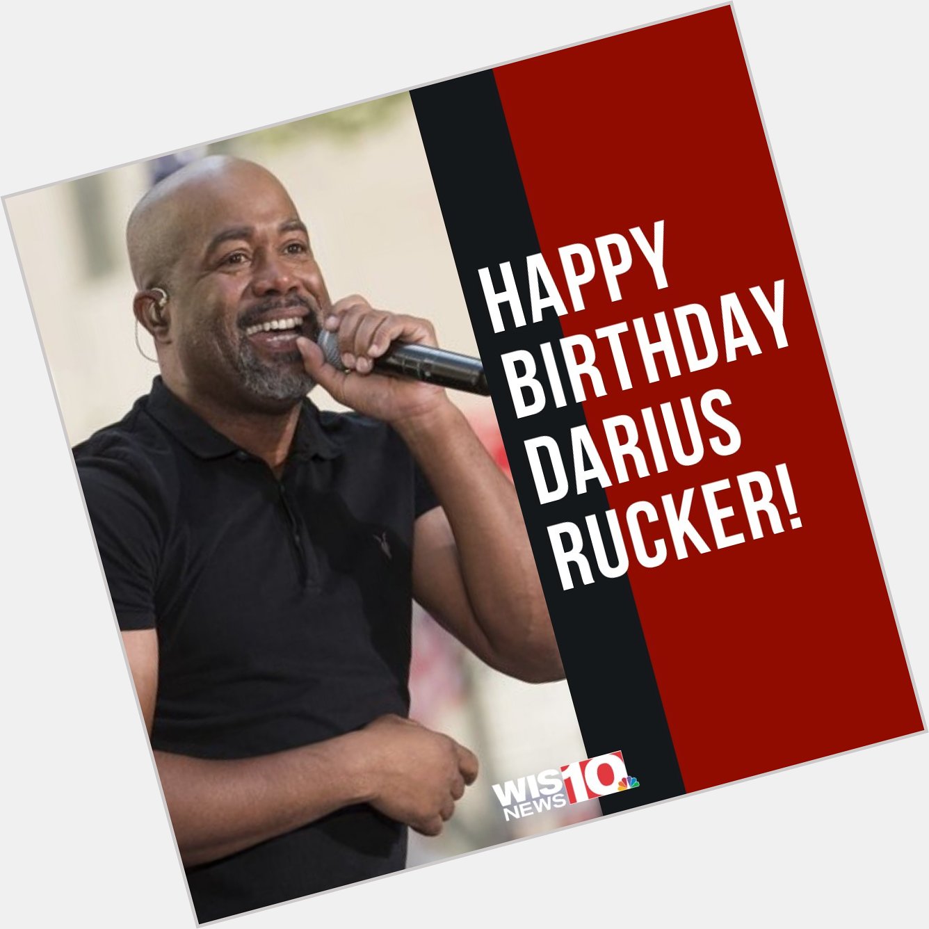 South Carolina native Darius Rucker turns 54 today! Help us wish him a HAPPY BIRTHDAY! 