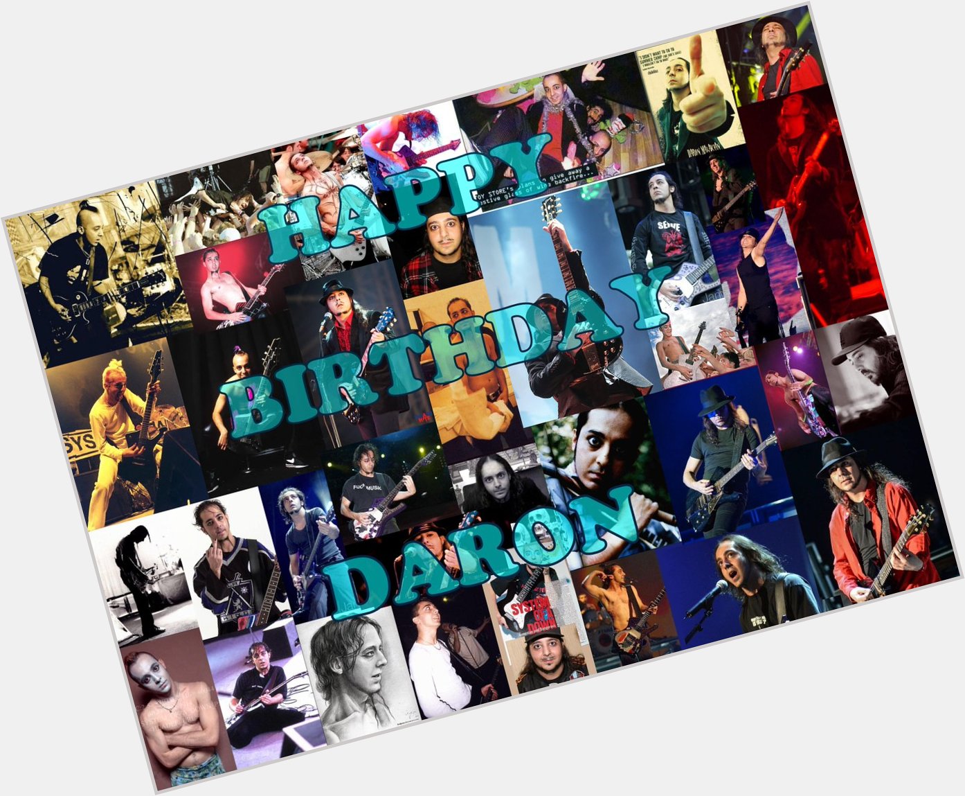 Happy Birthday Daron Malakian!!! <3 