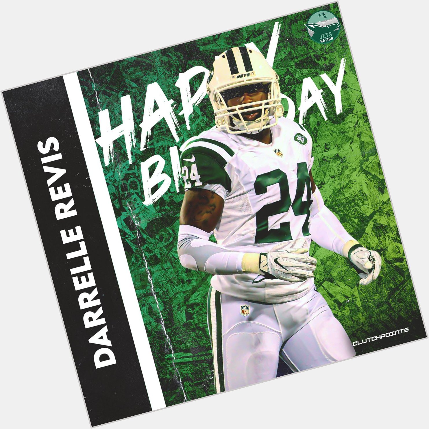 Join Jets Nation in greeting Darrelle Revis a happy 36th birthday!  