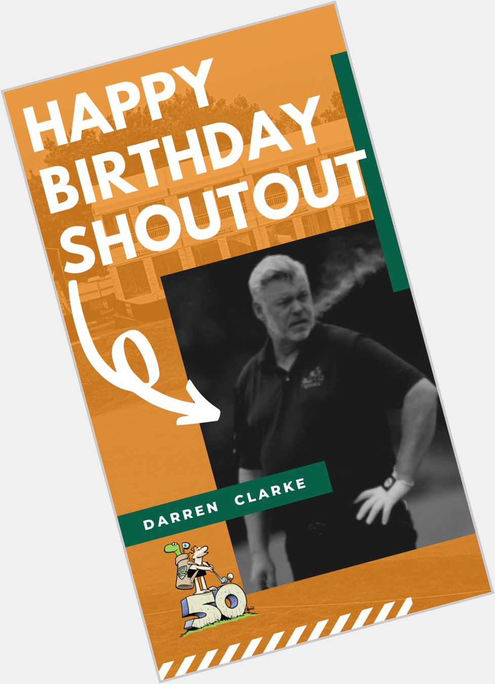 Happy Birthday to Darren Clarke! 