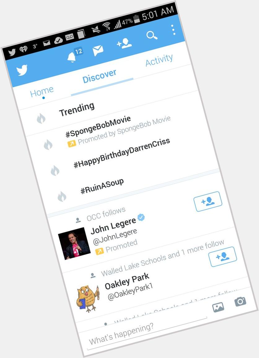 Happy Birthday Darren Criss is trending! 