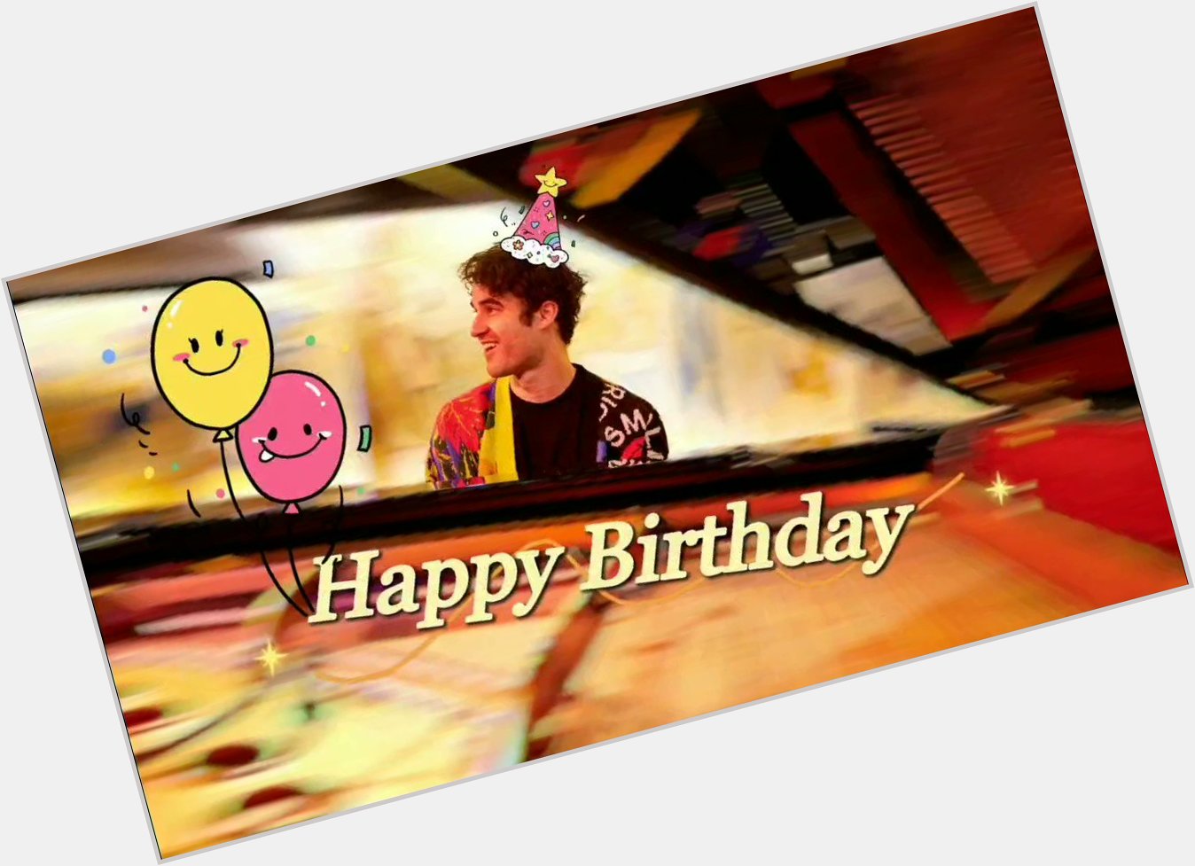 Happy birthday to Darren Criss       