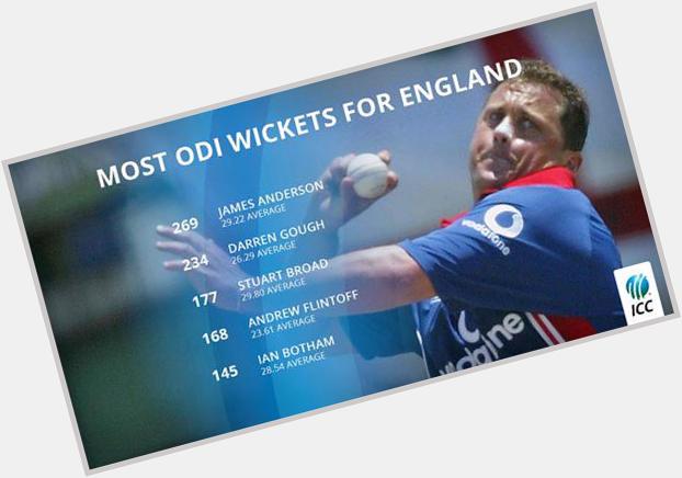 Happy Birthday to Englands charismatic pace bowler Darren Gough! What is your favourite Go...  