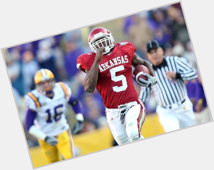 Happy birthday to Arkansas legend Darren McFadden! 