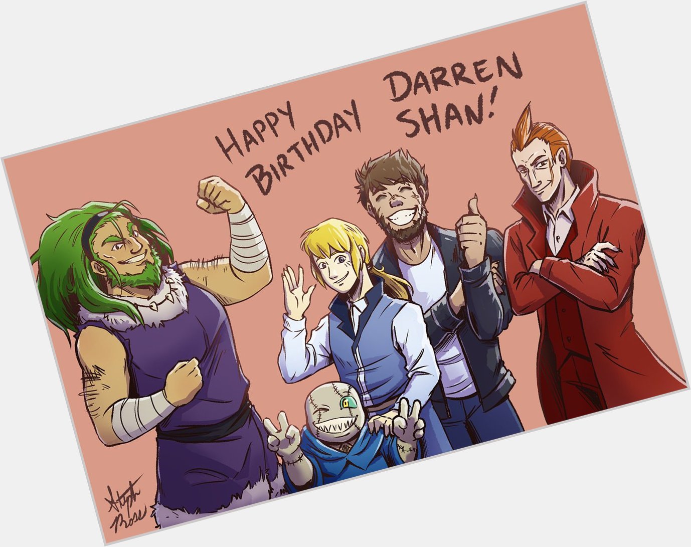 Happy birthday Darren Shan!  