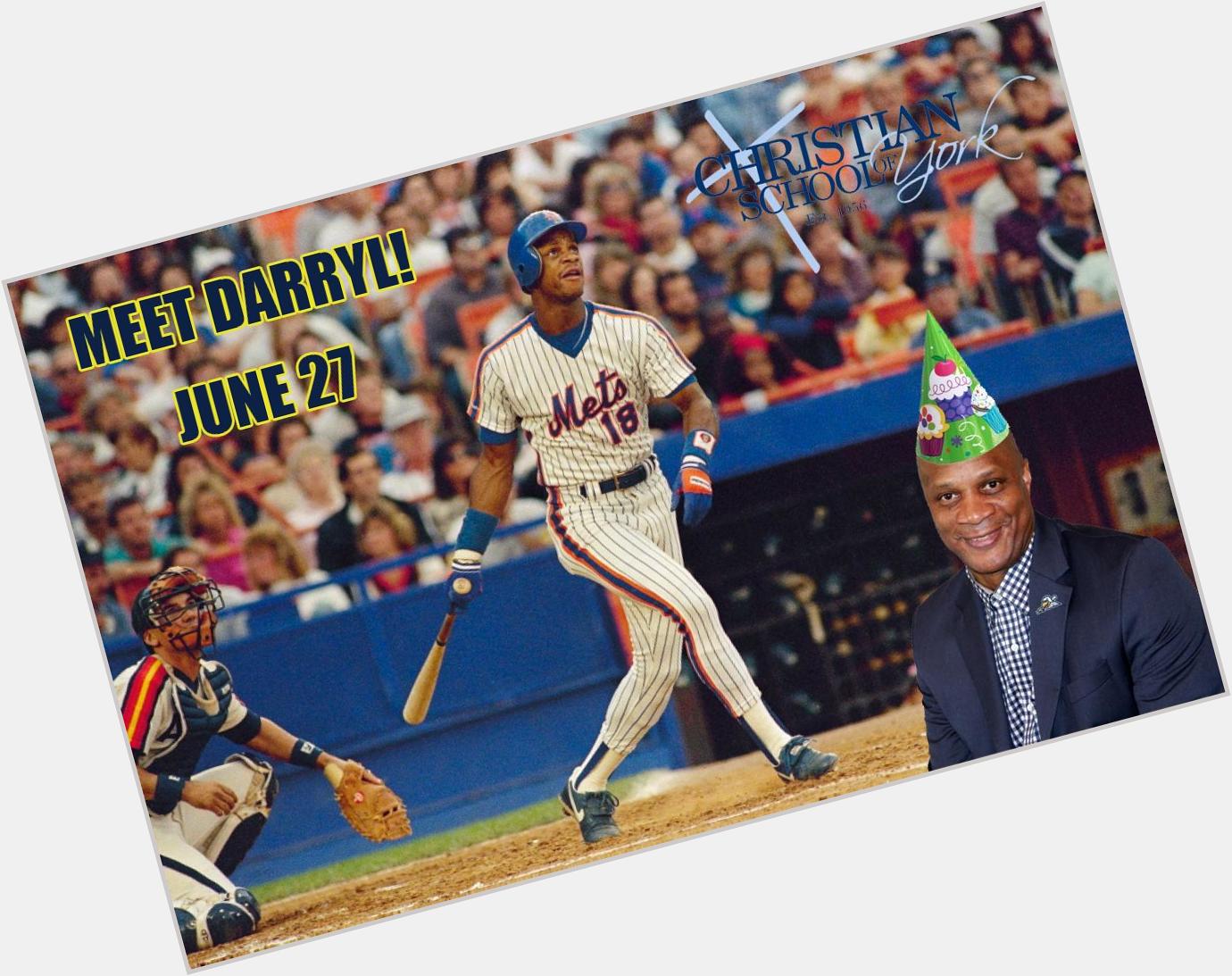 Happy Birthday Darryl Strawberry!  He\ll be at the game on Sat. June 27! Tickets:  