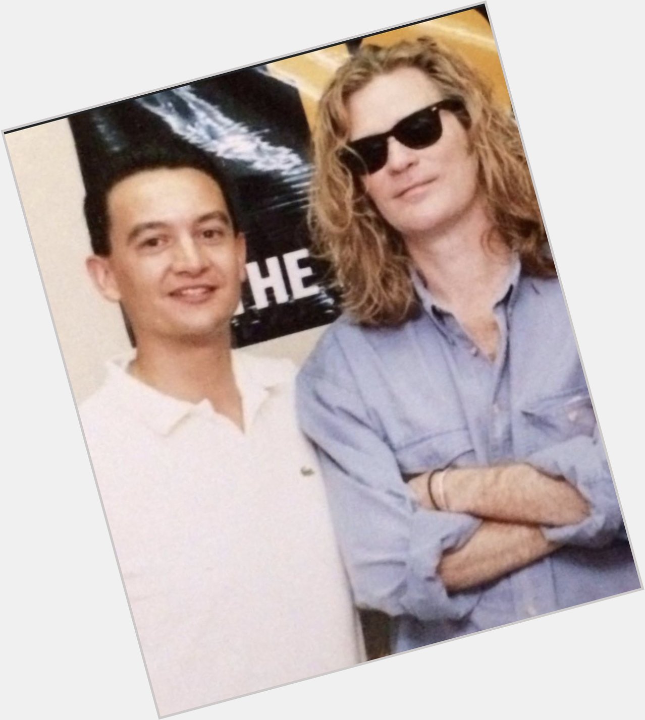 Happy 75th birthday to Daryl Hall! This photo was taken in Phoenix, Arizona back in 1991 (30 years ago yikes!). 