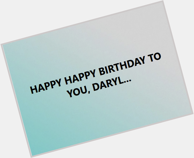 Happy Birthday Daryl Hall... 