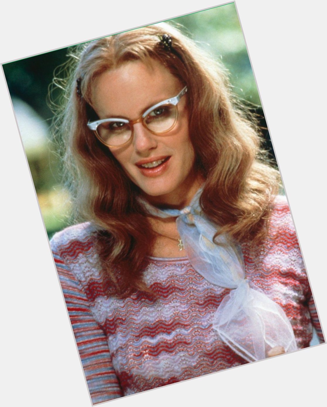 Happy Birthday to Daryl Hannah, the last person on the planet to look hot in these glasses. 