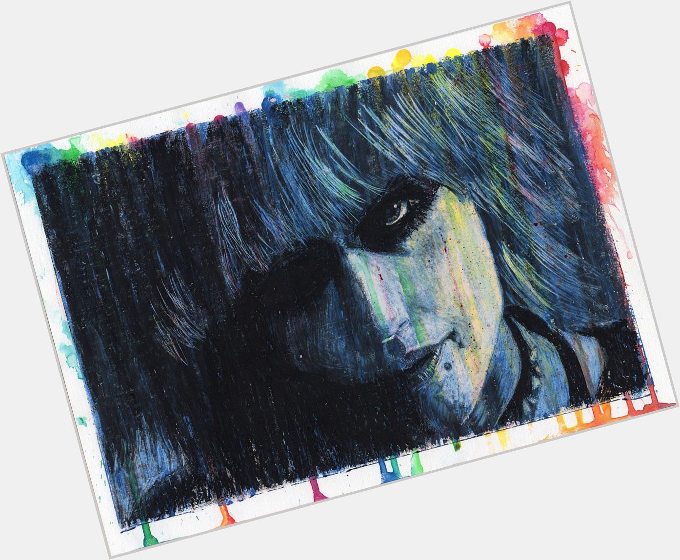 Happy birthday Daryl Hannah! ( This picture: oil and ink on acrylic paper, 30cm x 21cm. 