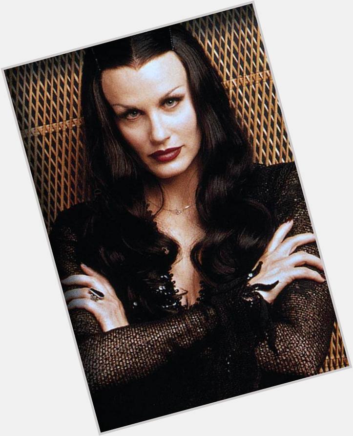 Happy birthday to Daryl Hannah, who portrayed Morticia Addams in the 1998 release \Addams Family Reunion.\ 