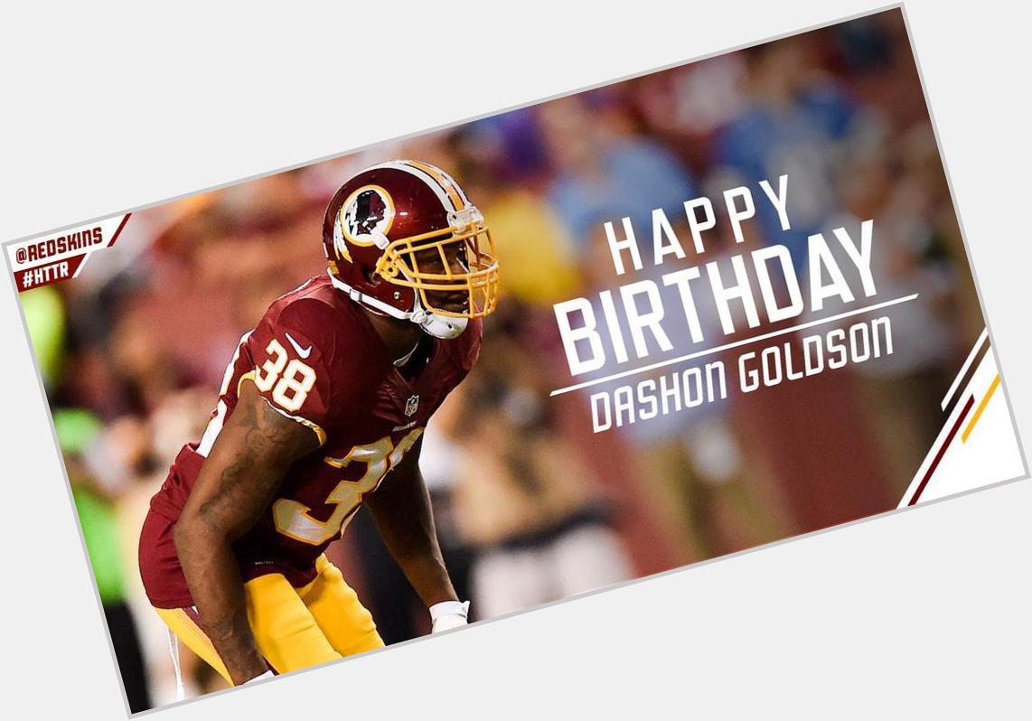 Happy birthday to Dashon Goldson (  