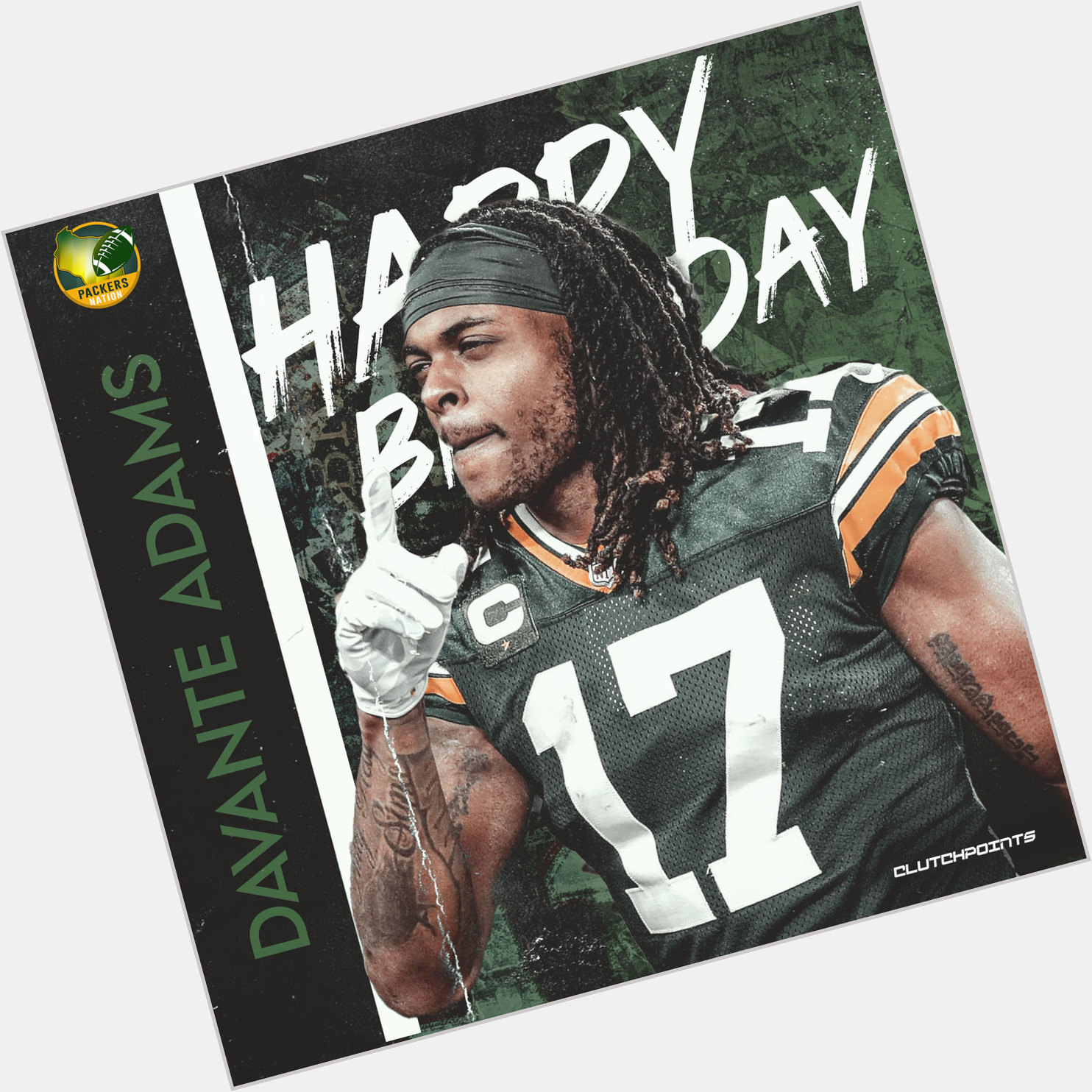 Join Packers Nation as we wish Davante Adams a happy 29th birthday! 