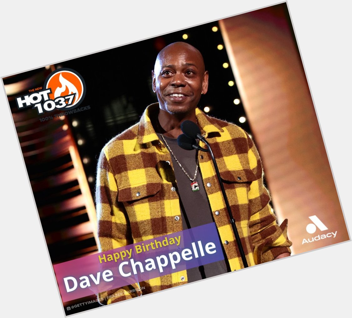 Happy 49th birthday, Dave Chappelle! What Chappelle\s Show skit was your favorite? 