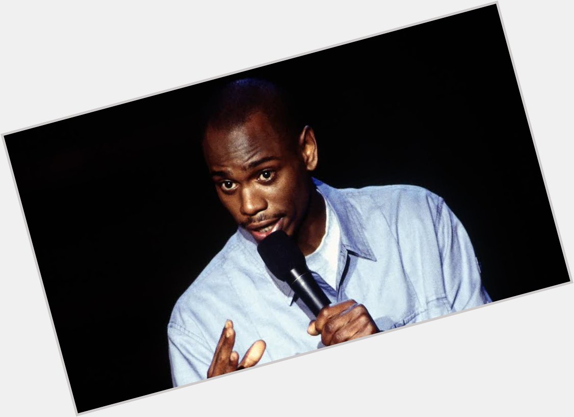 Happy birthday to Dave Chappelle. One of the greatest comedians of all time. 
