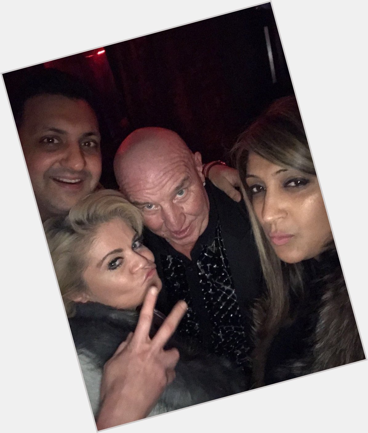 Happy Birthday Dave Courtney what a great night   