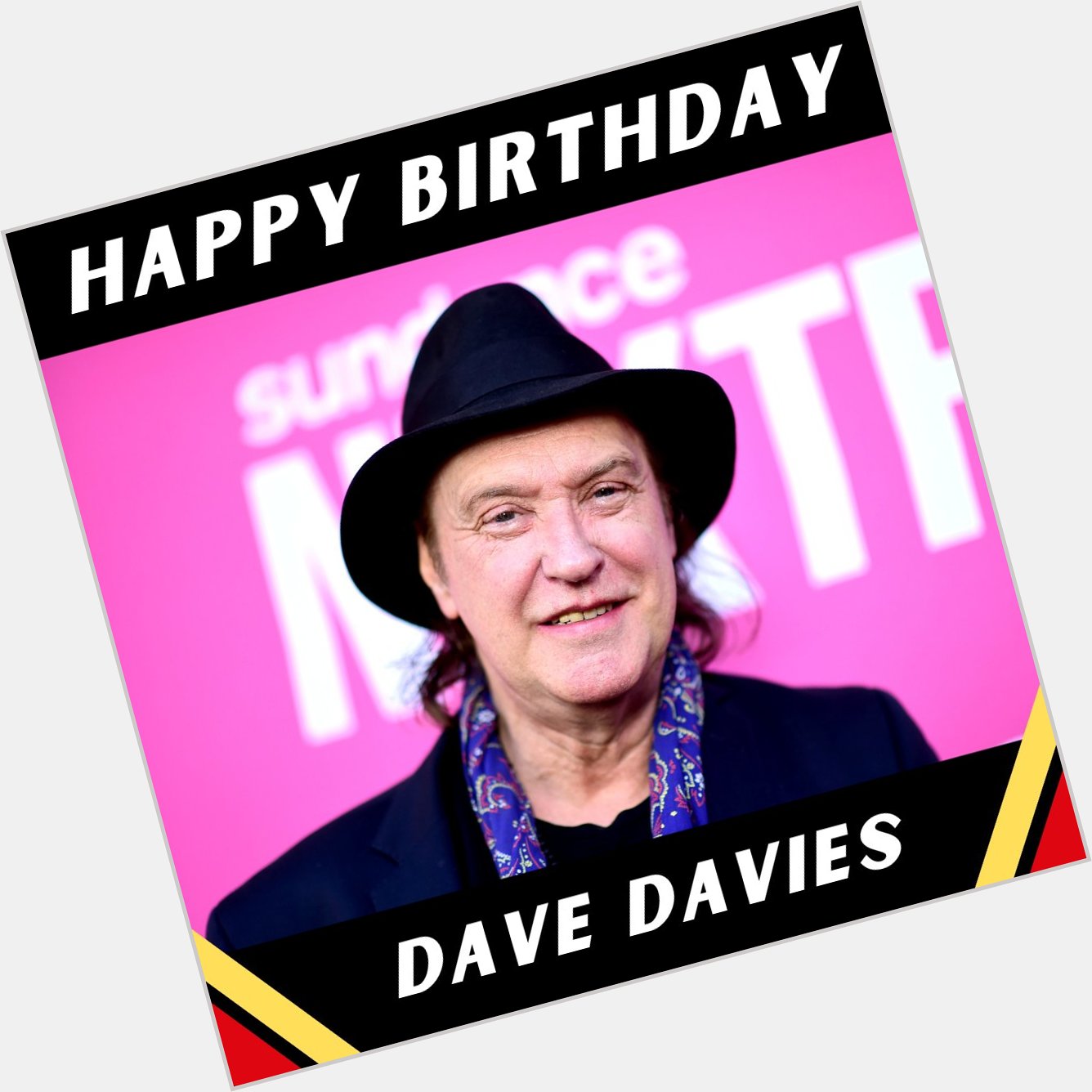 Happy Birthday to Dave Davies - guitarist for the The Kinks! Photo by Frazer Harrison/Getty Images 