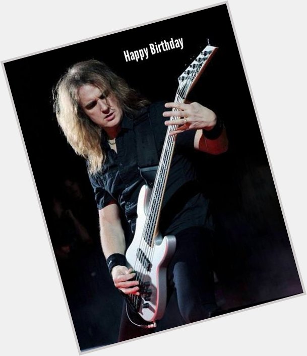 Happy Birthday Dave Ellefson Megadeth 