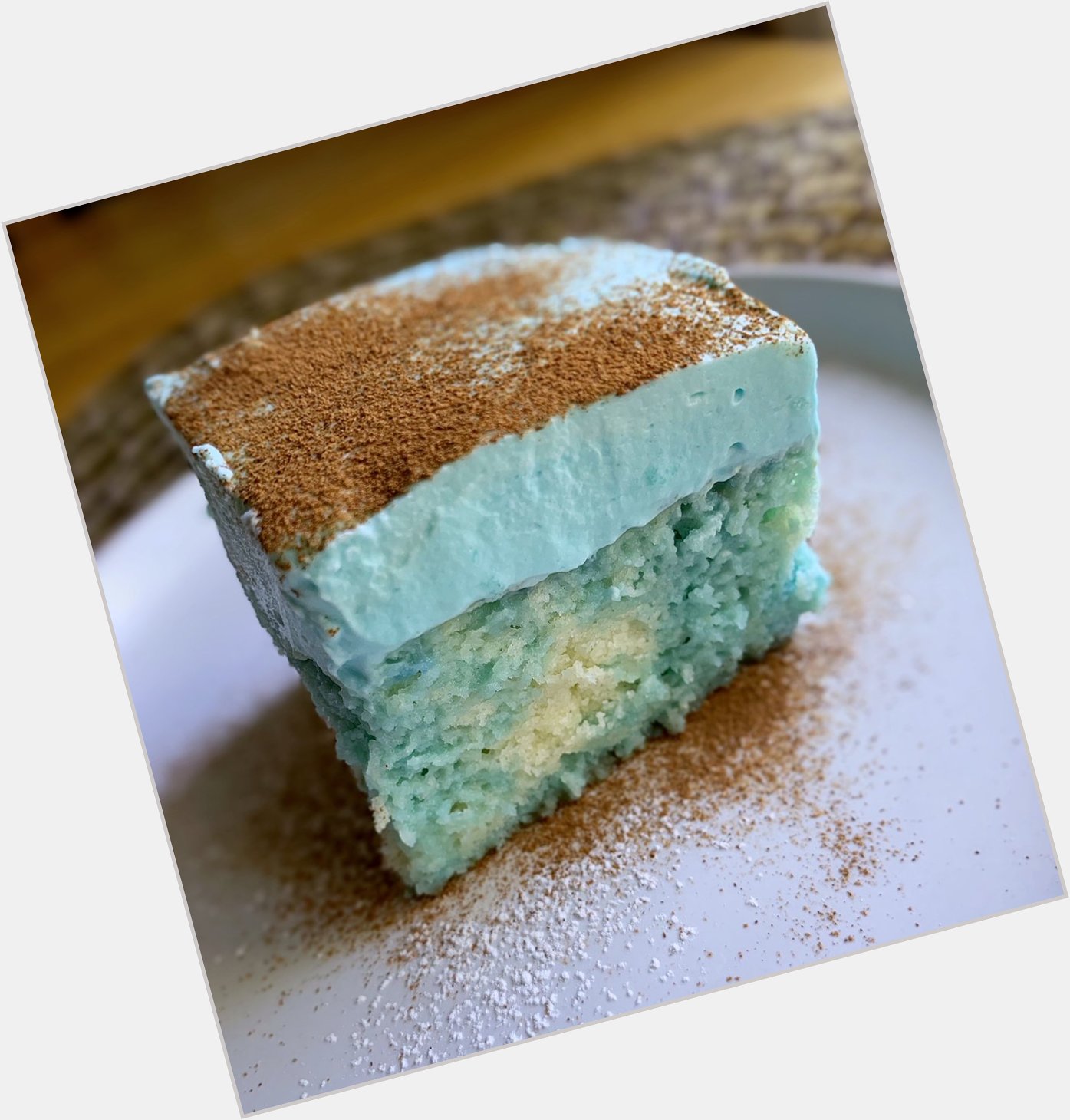    Happy Birthday Dave! Have some Blue Milk Tres Leches cake    