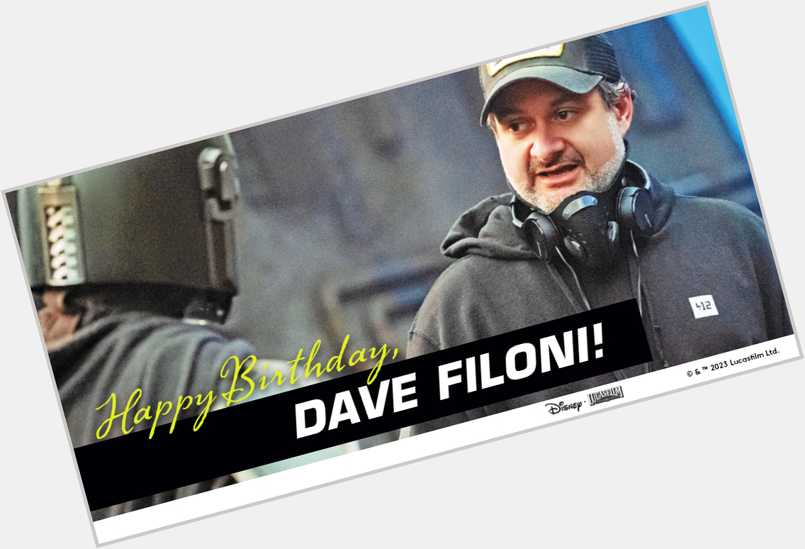 Happy Birthday, Dave Filoni! 