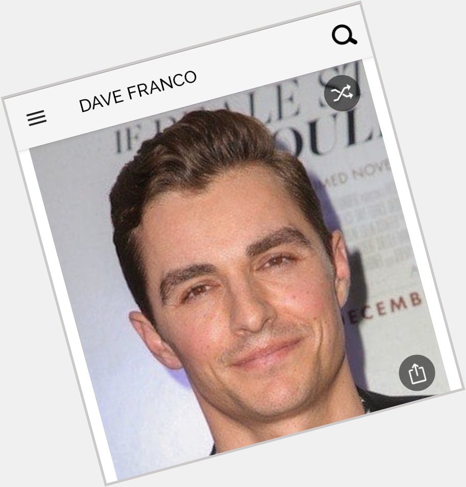 Happy birthday to this great actor.  Happy birthday to Dave Franco 