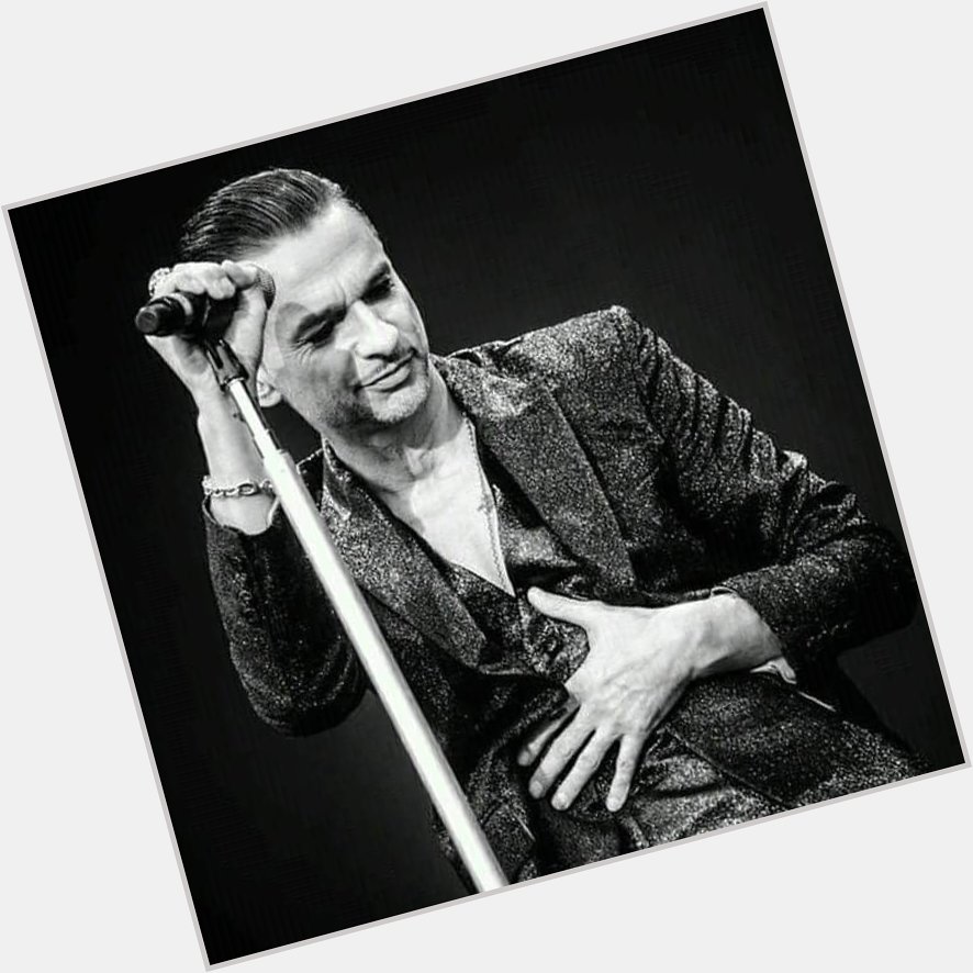 Happy birthday Dave Gahan, 57 and still the greatest frontman on the planet !!  
