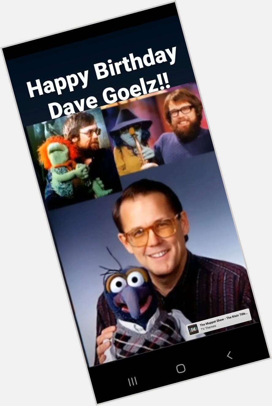 Happy Birthday Dave Goelz!!      
