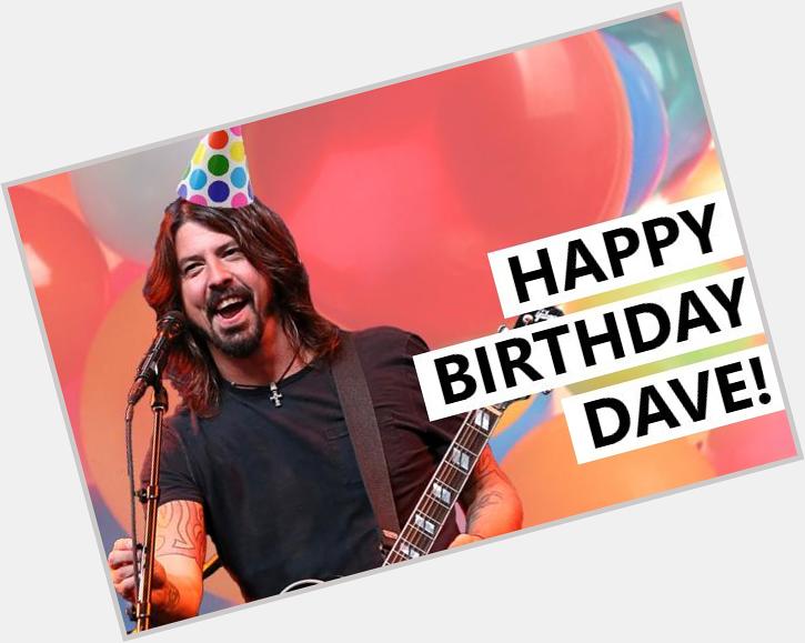 Happy birthday to our one + only, Dave Grohl! Hope your day is as wonder-foo-l as you. See you NEXT MONTH! 