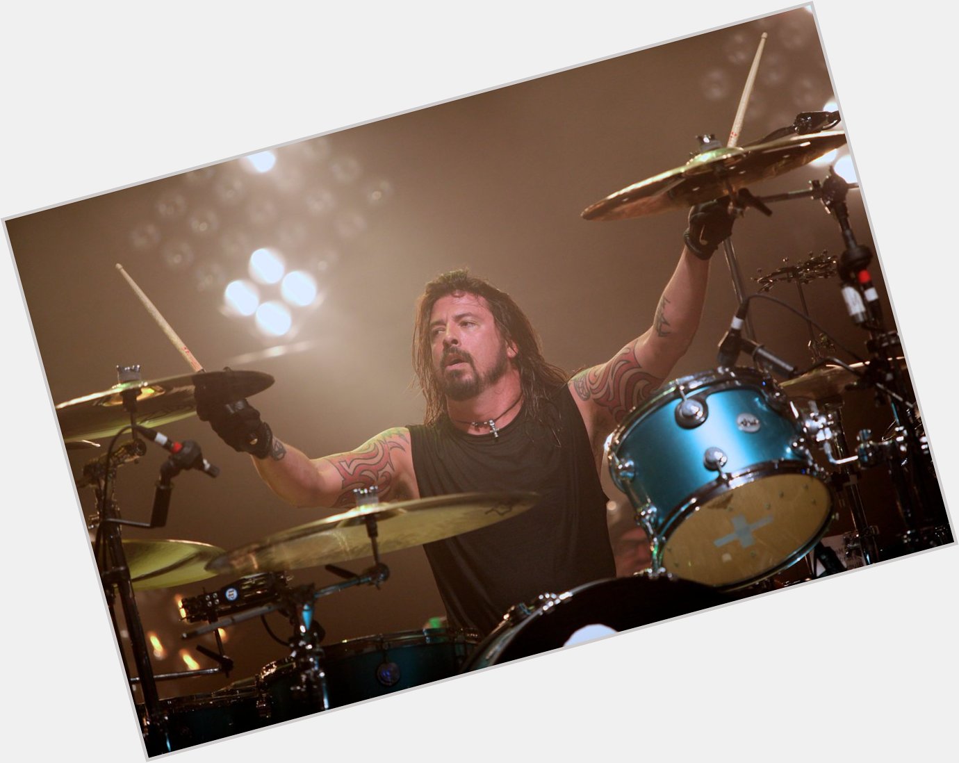 Happy 50th birthday Dave Grohl     gig, March 2010 by 