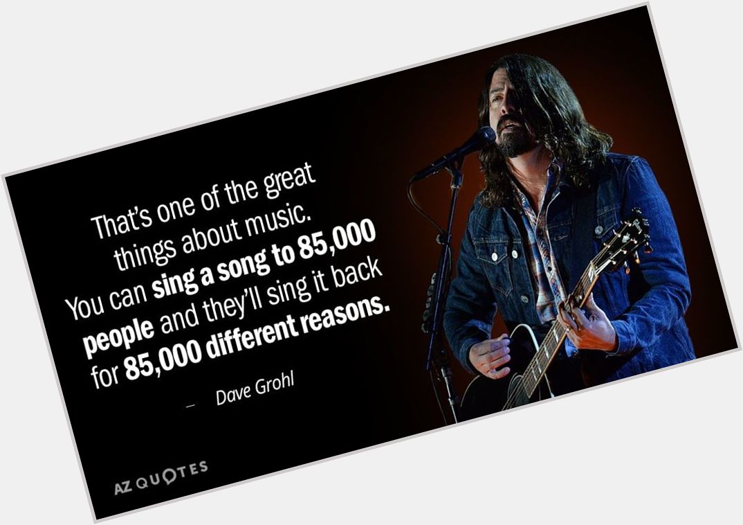 Happy 51st Birthday to Dave Grohl, who was born January 14, 1969 in Warren, Ohio. 