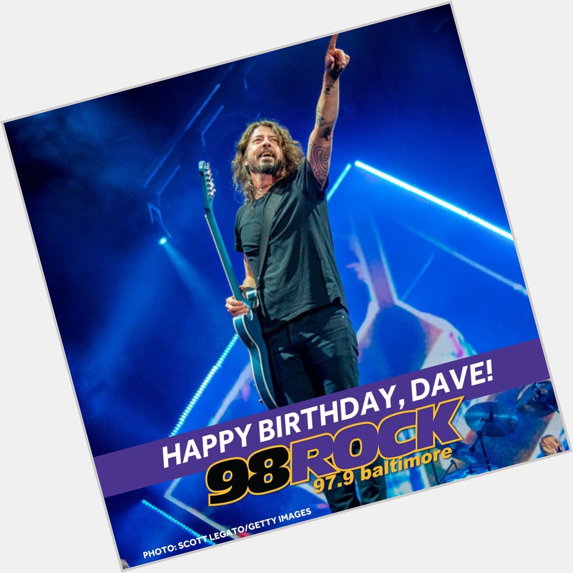 How about a little birthday shout out to the one, the only, Mr. Dave Grohl! Happy Birthday, Dave! 