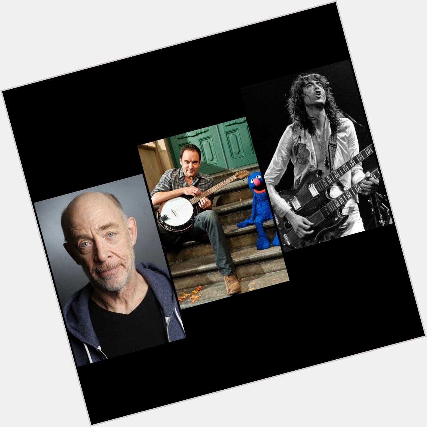 Wishing a Happy Birthday to Actor JK Simmons and Legendary Guitarists Dave Matthews and  