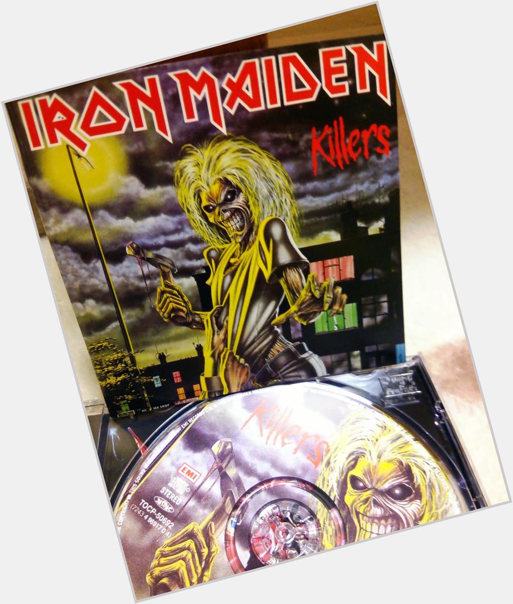 Happy Birthday!! Dave Murray Iron Maiden - Killers:  