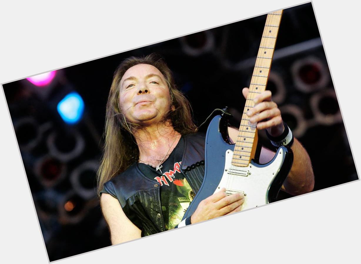 Big birthday shout to Iron Maiden\s Dave Murray today - Happy birthday Dave! 
