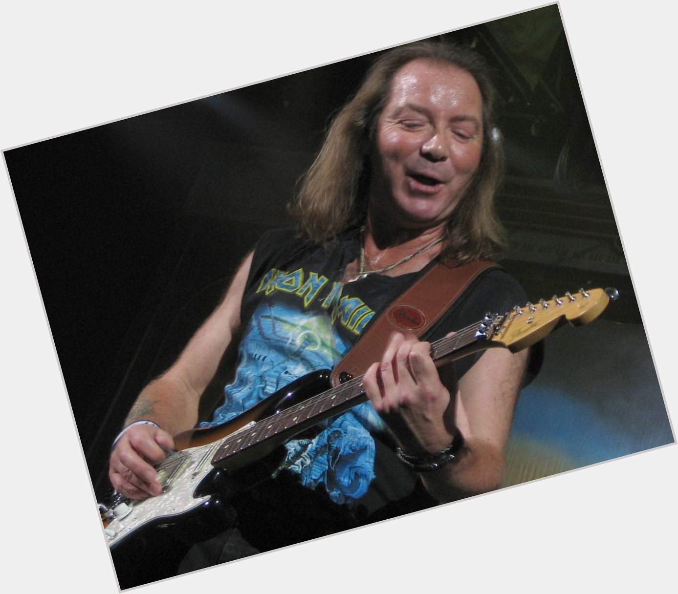 Happy 59th birthday to DAVE MURRAY of the IRON MAIDEN!  