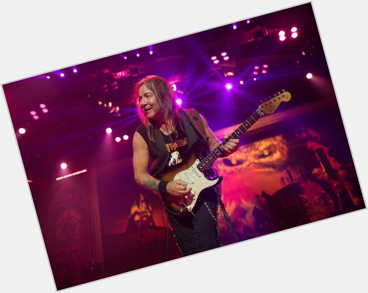 Happy Birthday para uno de los mejores guitarristas de metal en el mundo, Dave Murray de Iron Maiden 