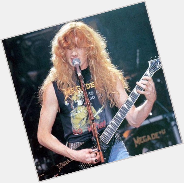 Happy 56th Birthday to legendary guitarist Dave Mustaine!  