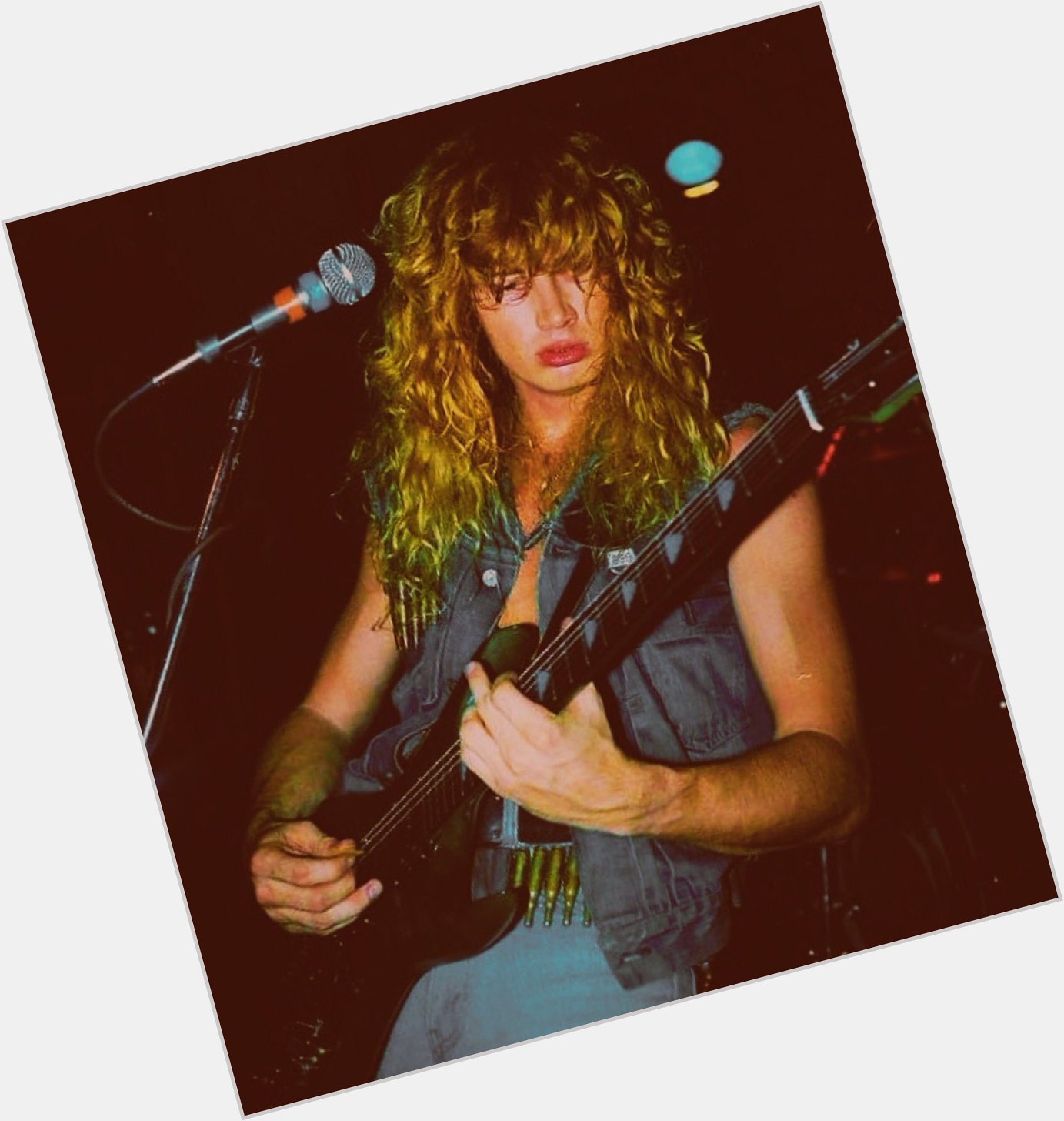 Happy birthday to dave mustaine. thank you for many years of great tunes <3 