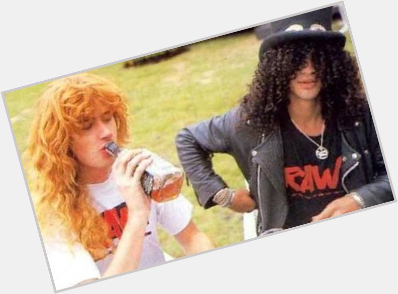 Happy fuckin Birthday Dave Mustaine!      