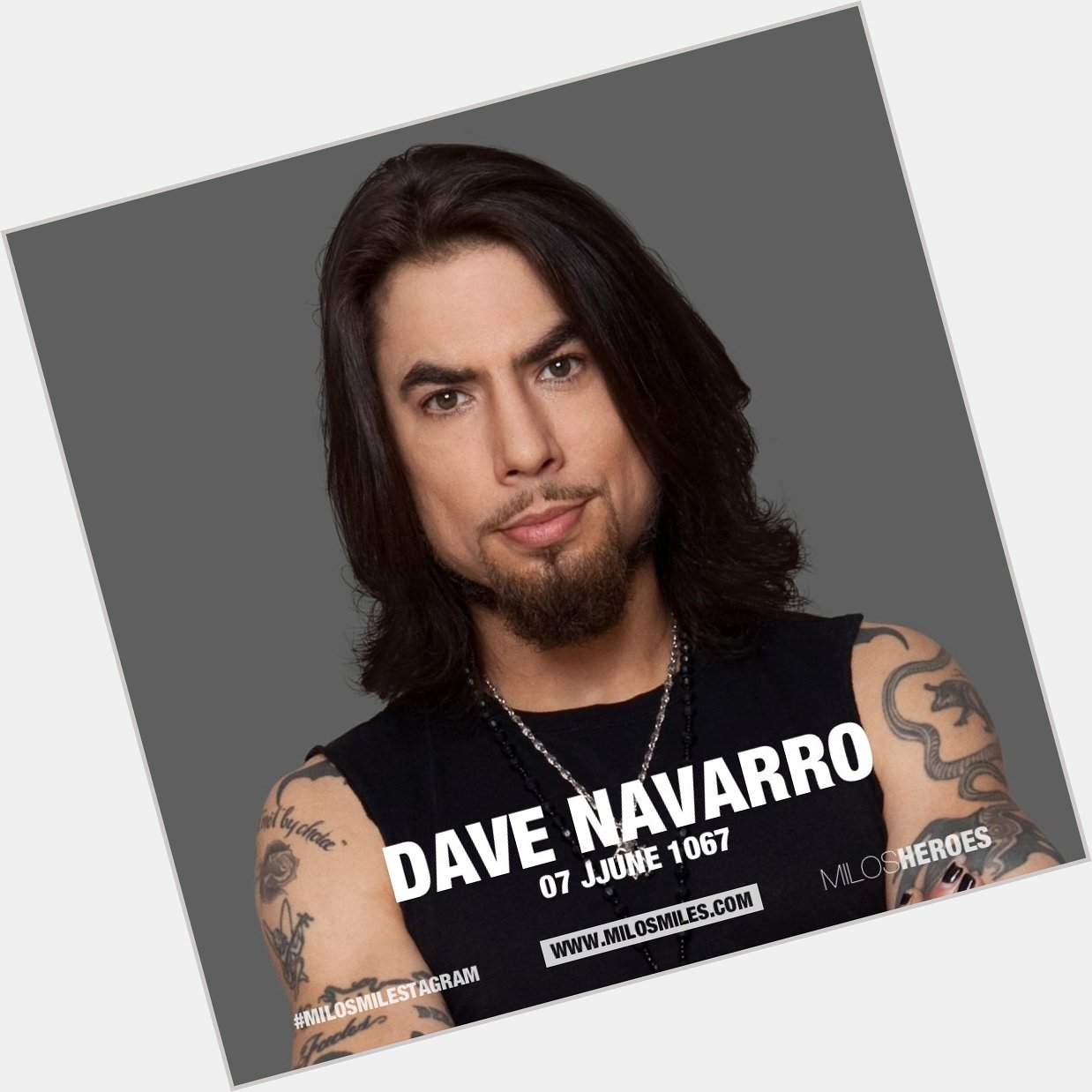 Happy Birthday Dave Navarro (070667) 