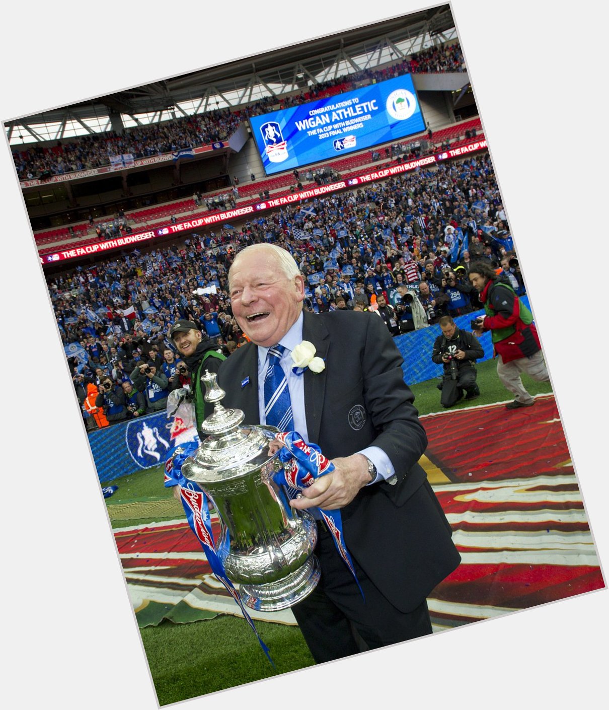   A big Happy Birthday to Dave Whelan, 81 today!    