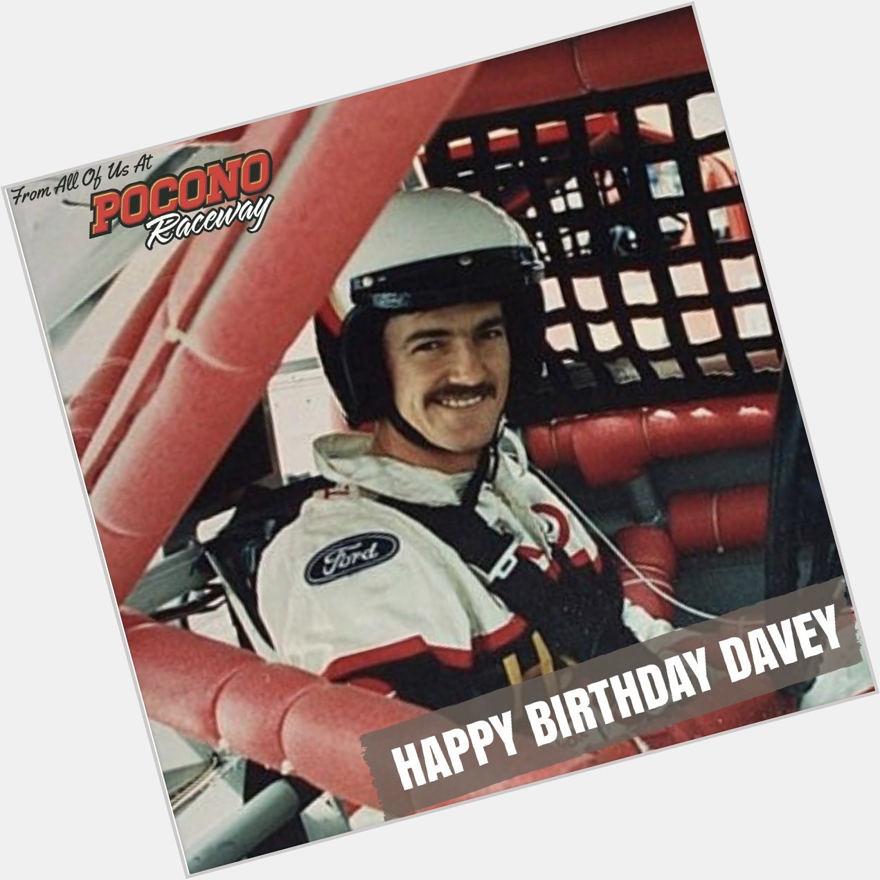 Remessage to help us wish the late Davey Allison a very Happy Birthday  