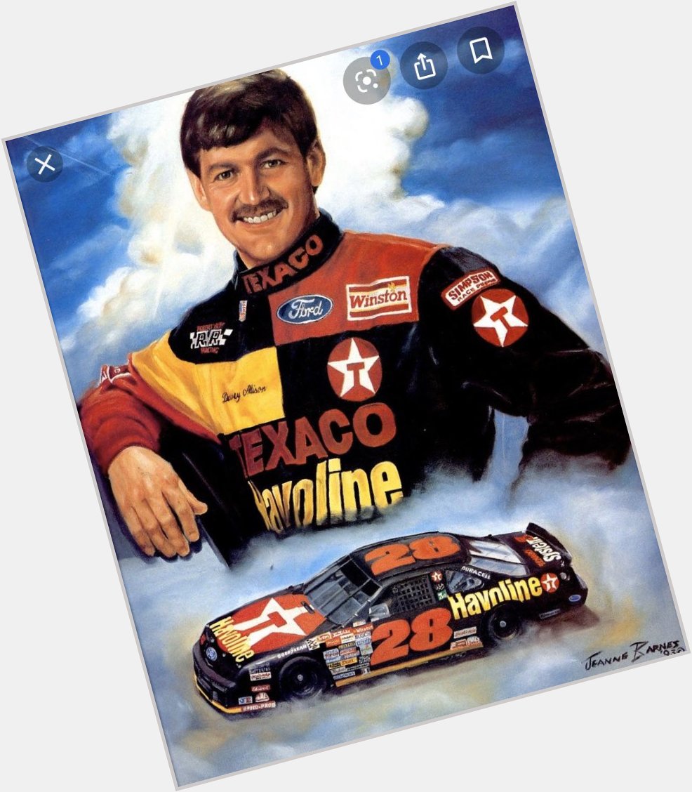Happy Birthday to the Late Davey Allison. I just wonder how many races/championships he would have won.... 