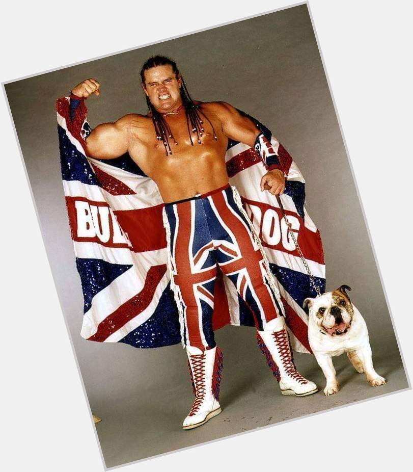 Happy birthday to late British Bulldog Davey boy Smith 